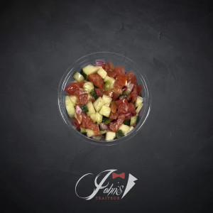 Salade tomates concombres