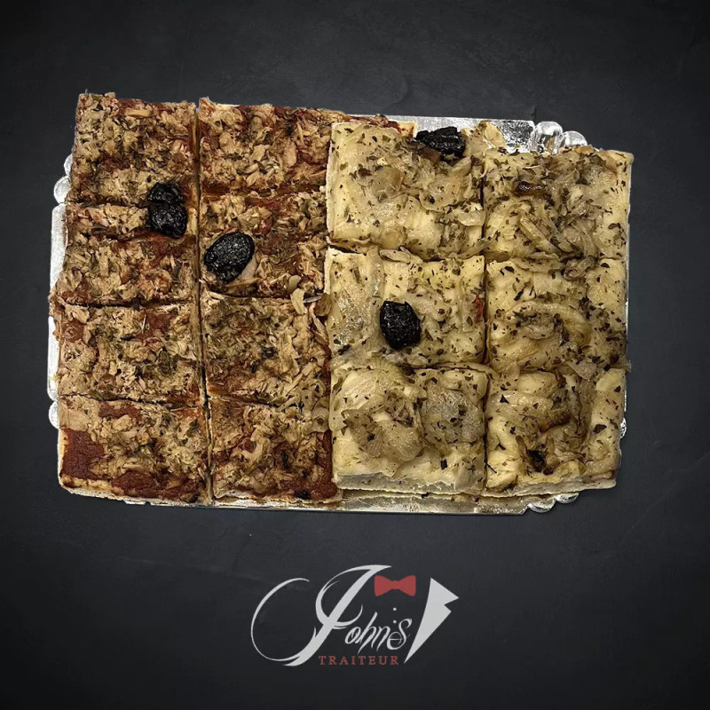 Plateau mix de pizzas